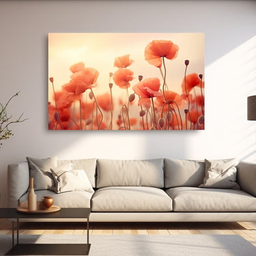 Red Poppies Canvas Art